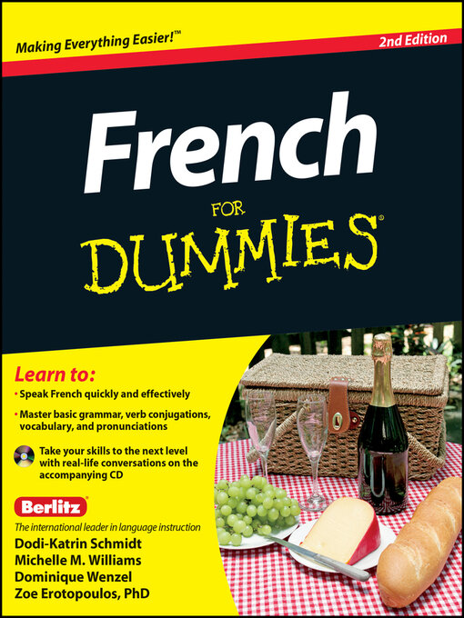 Title details for French For Dummies by Zoe Erotopoulos - Available